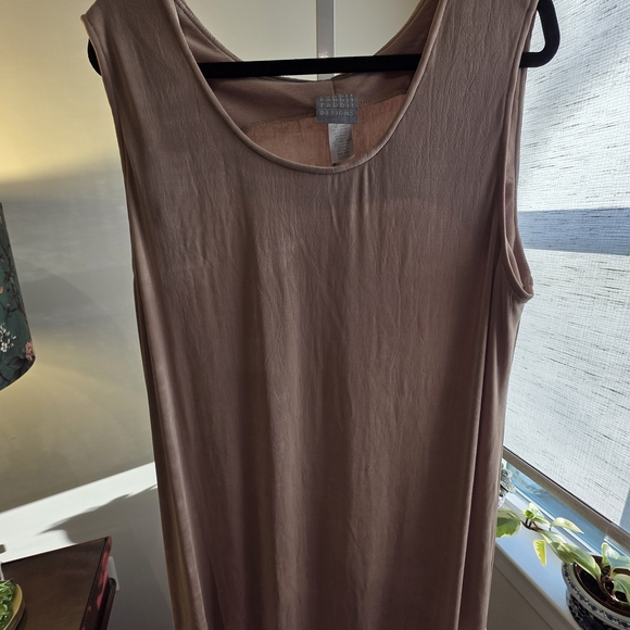 Mauve Midi Cardigan And Sheath Dress Occassion Office Size 22 - Picture 4 of 8